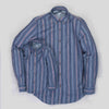 Father Son Coloured stripes washed denim full sleeve shirt