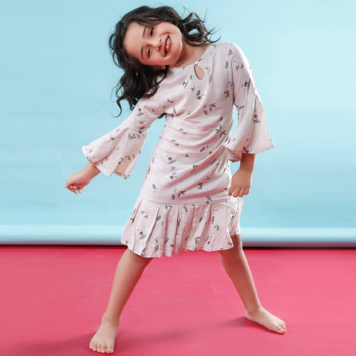 Blow Me Away, Floral Bell Sleeves, Matching Dresses For Daughter
