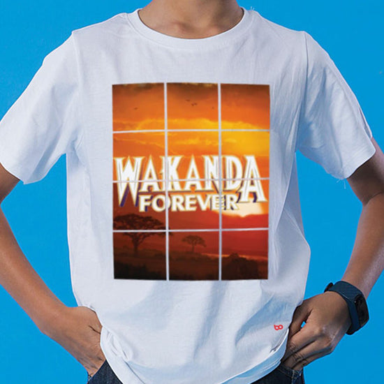 Wakanda Forever (Off White), Marvel Tee For Men