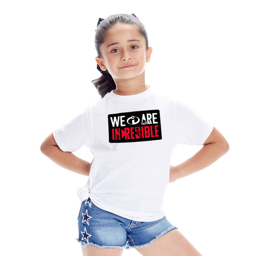 We Are Incredible, Sibling Tees For Girl