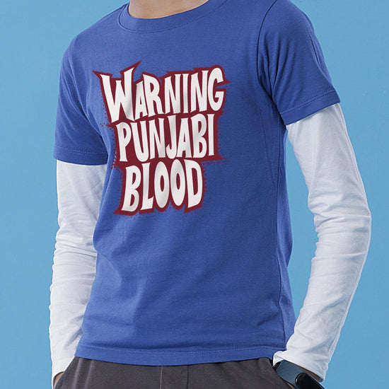 Punjabi Blood, Matching Tees For Dad And Son