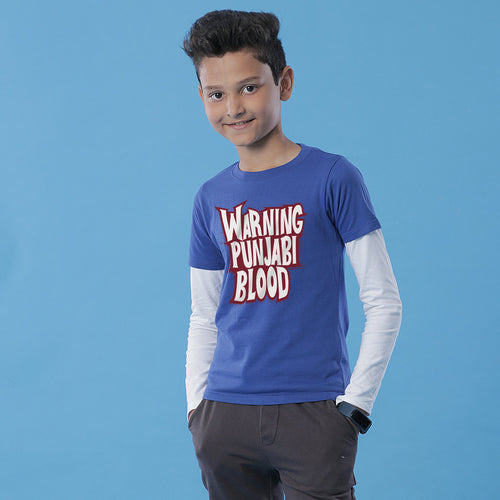 Punjabi Blood, Matching Tees For Dad And Son