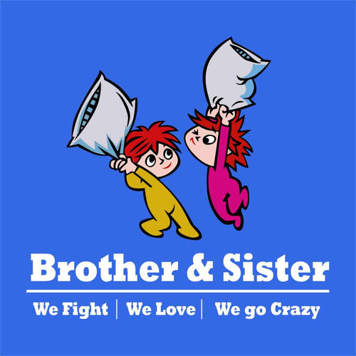 Brother & Sister Fight, Love And Crazy Tees