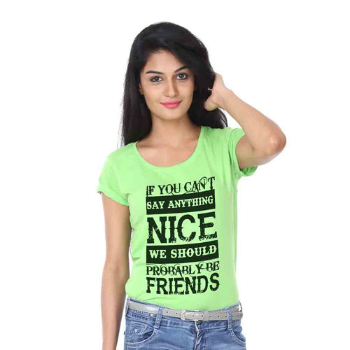 We should probably be friends Tees