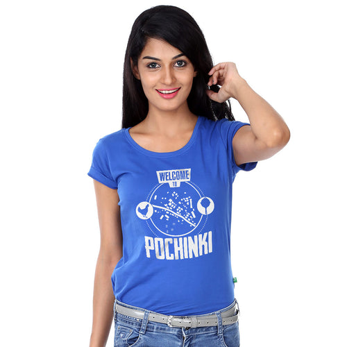 Welcome To Pochinki, PUBG Matching Tees For Women