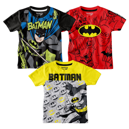 Pack Of 3- Batman Boys Combo Pack