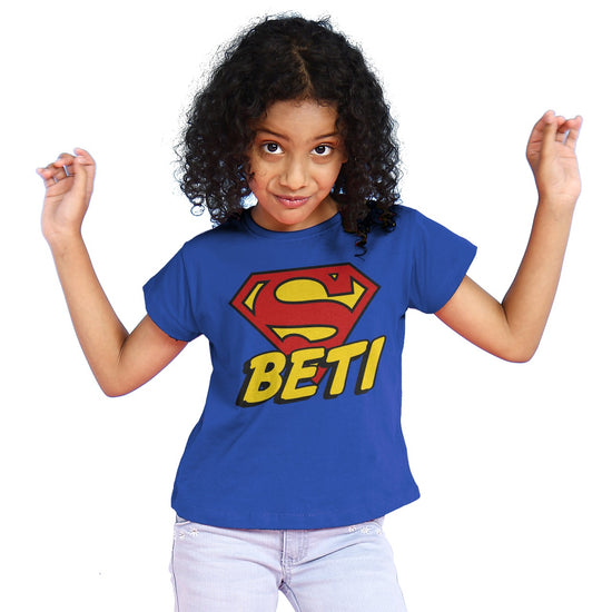 Papa Beti Matching Dad And Daughter Tees