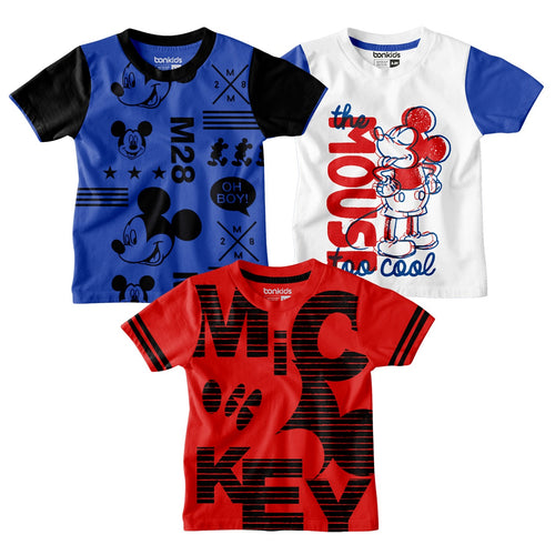 Pack Of 3- All Over Mickey Boys Combo Pack