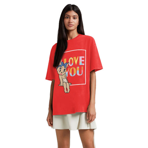 Love You Matching Couple Valentine Tee - Relaxed Fit
