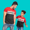 Marvel Dad and Son Matching Tees