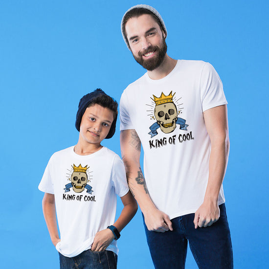 White King of Cool Father-Son Tees