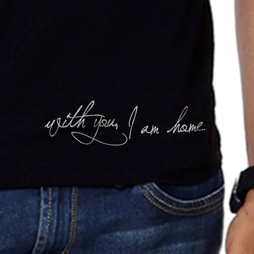 With You I Am Home, Matching Couples Tees