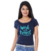 Work Hard Travel Harder Friends Tees for women