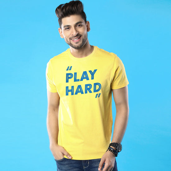 Work Hard, Play Hard, Dad And Son Matching Adult Tees For Son