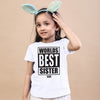 World's Best Sister, Personalised Tee For Sister