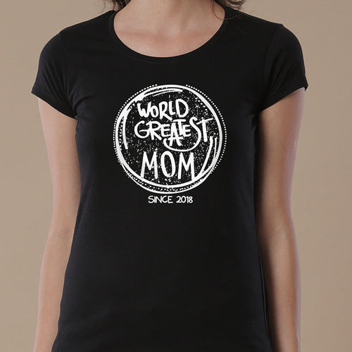World's Greatest Mom, Personalized Tee For Mom
