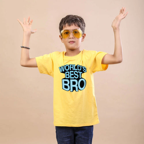 World's Best Bro Kids Gift Hamper With Mask