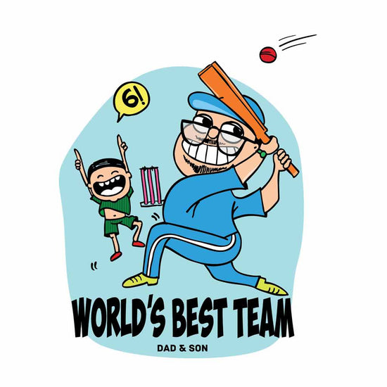 Worlds Best Team Dad And Son Tees