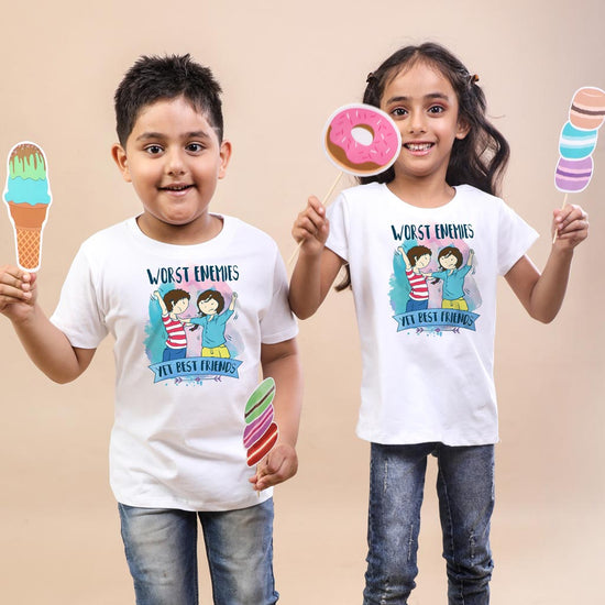 Worst Enemies Bro & Sis Tees