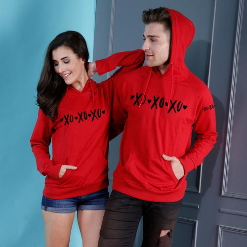 XOXO, Matching Hoodies For Couples