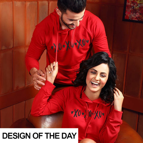 XOXO, Matching Hoodies For Couples