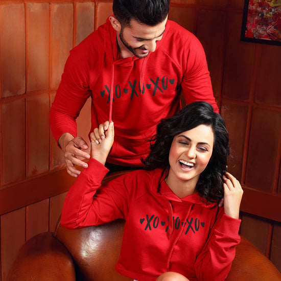 XOXO, Matching Hoodies For Couples