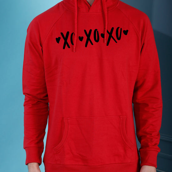 XOXO, Matching Hoodie For Men And Crop Hoodie