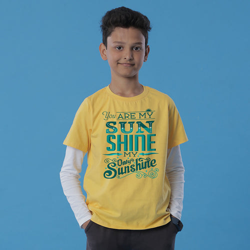 You Are My Sunshine Mom Son Tees