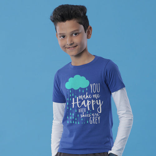 You Make Me Happy When Sky Are Grey Mom Son Tees