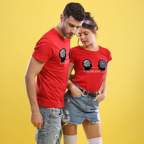 You Make Sense Couple Tees