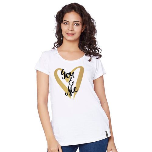 You And Me Couple Tees For Women