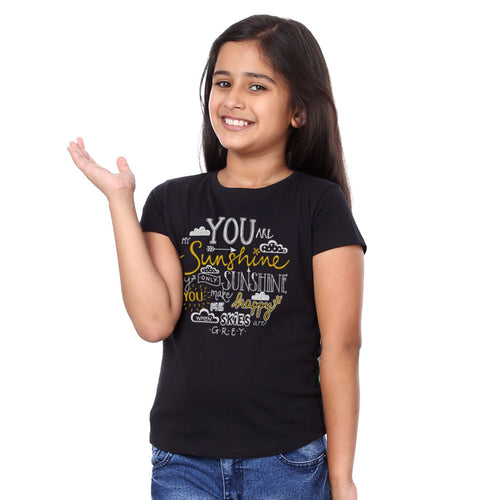 You Are My Sunshine Mom & Daughter Tees for daughter