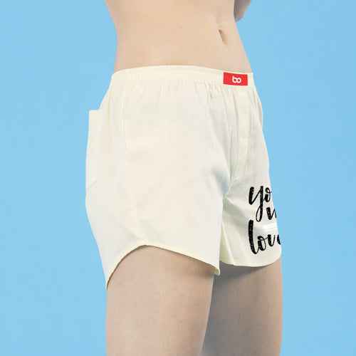 You Me Love Matching Cotton Couple Boxers