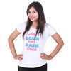 Aaj Blue Hai Pani Pani Tee for Women