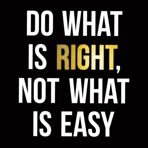Do What Is Right Tee