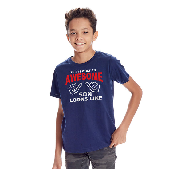 The Awesome Family, Matching Tees For Big Son