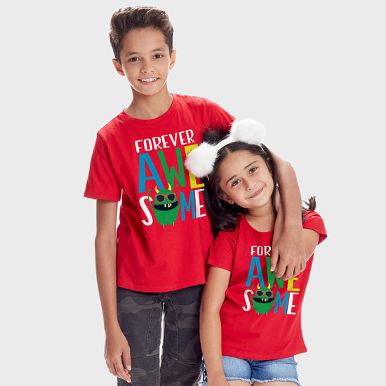 Forever Awesome, Matching Tees For Brother And Sister