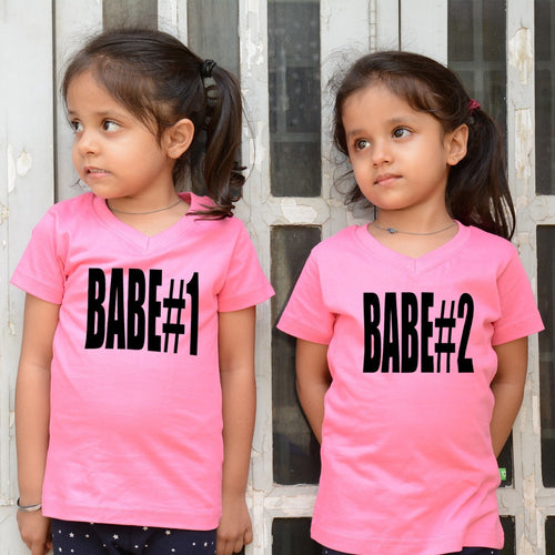 Babe Combo Tees For Sisters