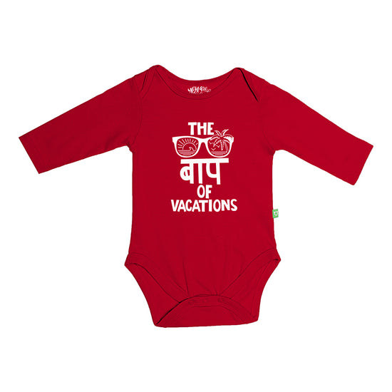 The Bap Of Vacations, Matching Travel Tees For Infant