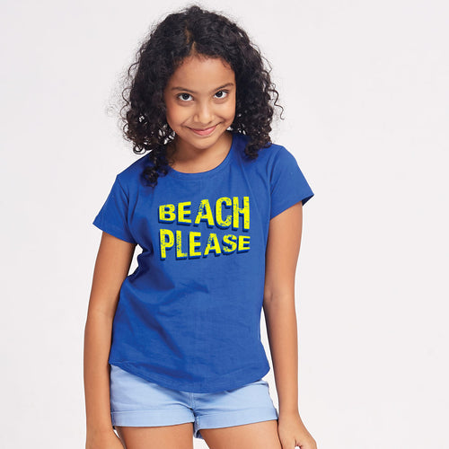Beach Please, Matching Family Tees For Mother For Daughter