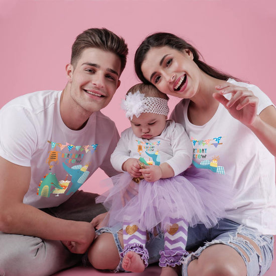 Birthday Crew Family Matching Body Suit And Tees