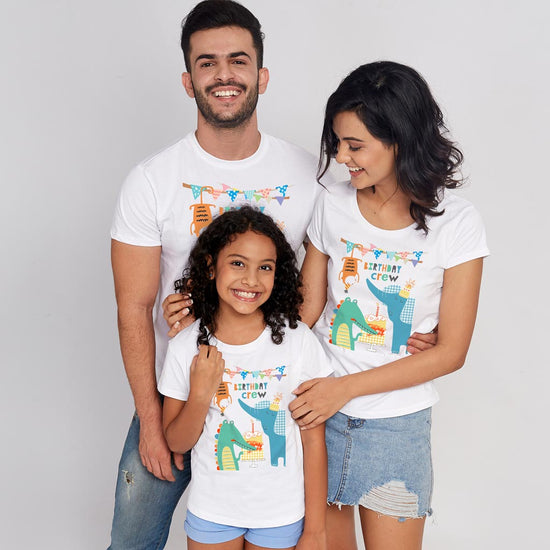 Birthday Crew Family Tees