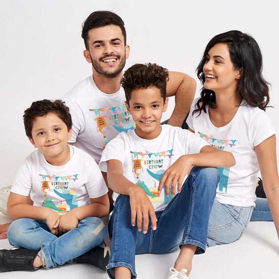 Birthday Crew Family Tees