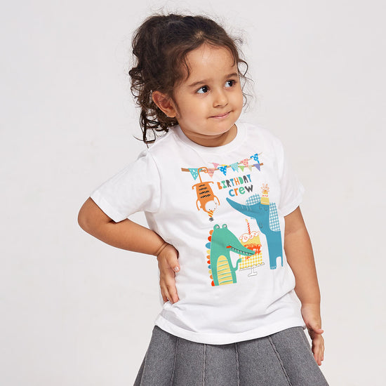 Birthday Crew Family Tees For Daughter Kid Daughter