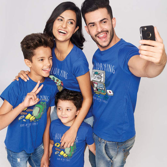 Holidaying Runs in the Family Tees