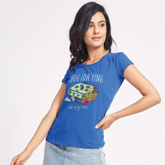 Holidaying Runs in the Family Tees For Mother
