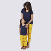 Mom and Me Ride yellow Pyjama and Tee set