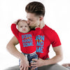 Born Handsome, Matching Tee And Bodysuit For Dad And Baby (Boy)