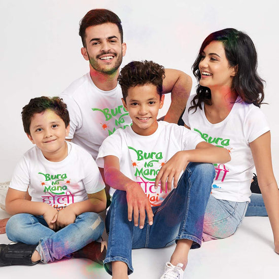Bura Na Mano Matching Tees For Family