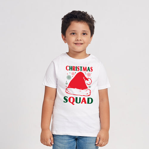Christmas Squad Tees For Kid son